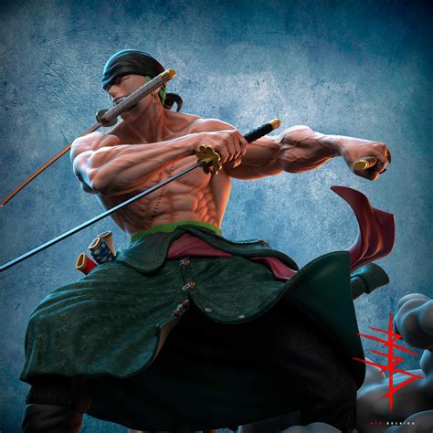 Roronoa Zoro Fan Art from One Piece anime series - ZBrushCentral