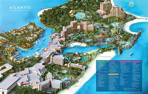 Resort Map | Atlantis Paradise Island | Bahamas