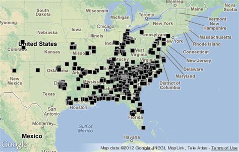 Waffle House Locations Map - Photos