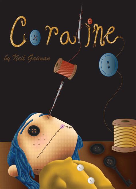 Coraline Book Cover, 2012 on Behance