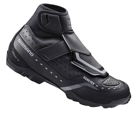 Shimano MW7 Gore-Tex SPD Cycling Shoes - Black | ProBikeKit.com