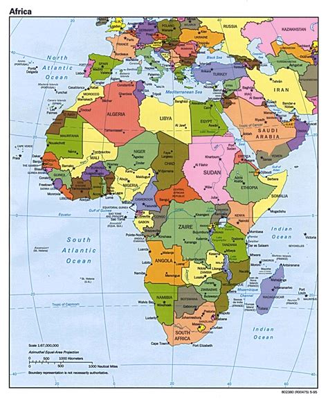 Printable Africa Map - Printable Word Searches