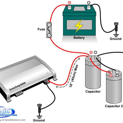 Capacitor Wiring Diagram - Organicic