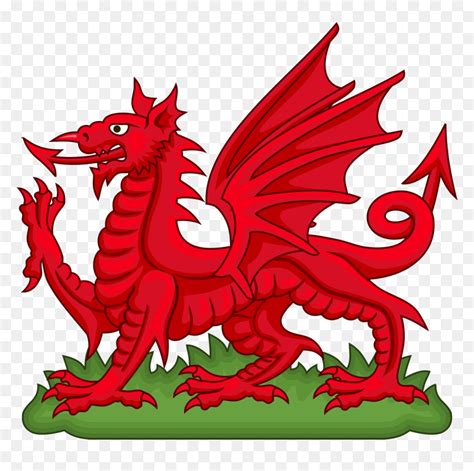 Wales Flag Dragon, HD Png Download - vhv