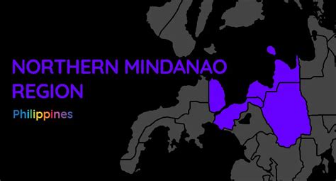 North Mindanao Map