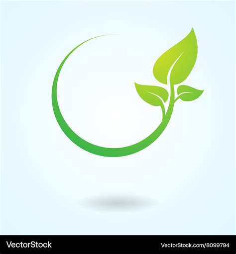 Green nature background Royalty Free Vector Image