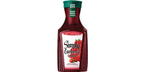 Simply Cranberry® Cocktail All Natural Juice Reviews 2019