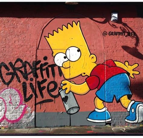 Bart Simpson Graffiti | ART | Pinterest