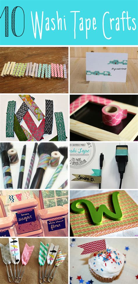 10 Washi Tape Crafts - Simply Sherryl