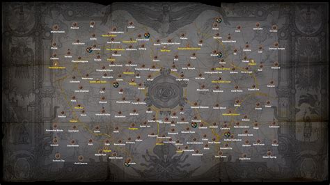 Path of Exile 3.9 Atlas (Conquerors Of the Atlas) with map names : r ...