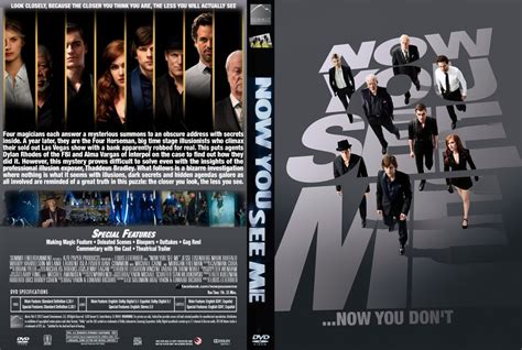 Now You See Me - Movie DVD Custom Covers - Now You See Me DVD :: DVD Covers