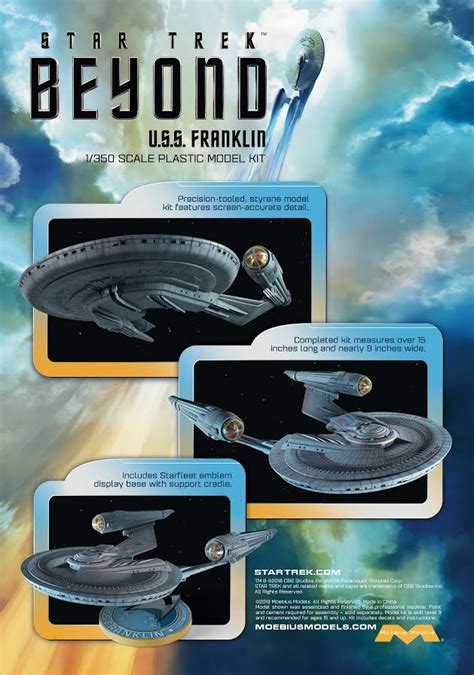 1:350 USS Franklin - Star Trek Beyond