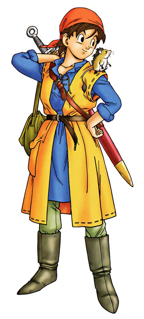 File:DQVIII Hero artwork.png - Dragon Quest Wiki