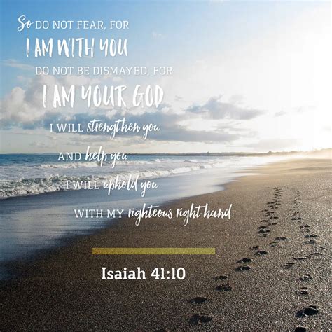 Isaiah 41:10 – Daily Verse | KCIS 630