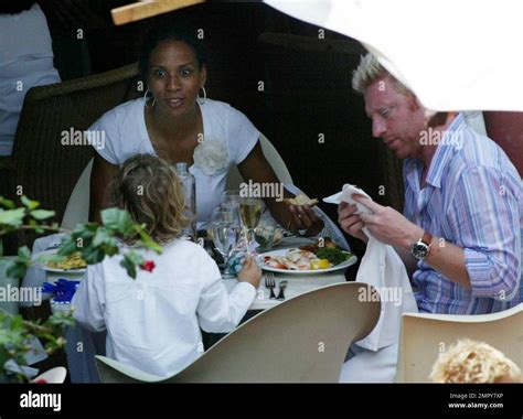 Exclusive!! Boris Becker spends Easter Day with his family in Miami Beach. The tennis star ...