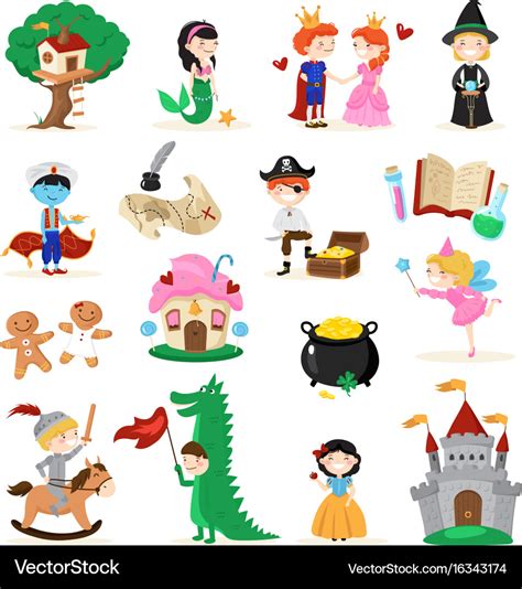 Fairy Tale Cartoon Characters