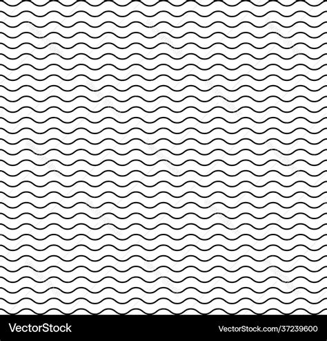 Wave Line Pattern