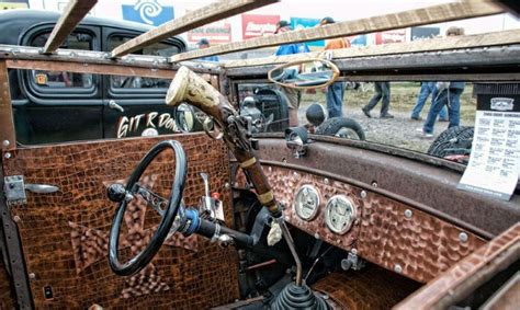 Top 50 Best Rat Rod Interior Ideas - Retro Automotive Designs