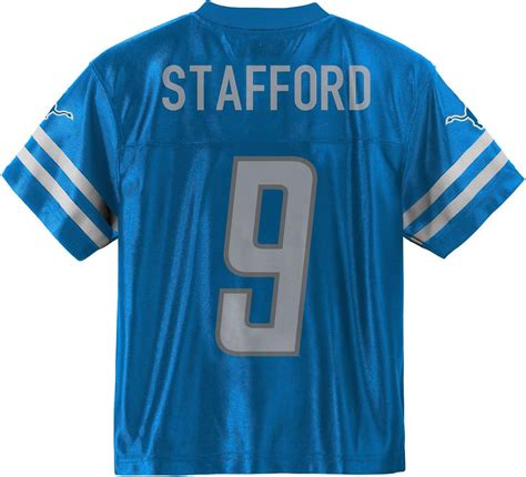 Outerstuff Matthew Stafford Detroit Lions #9 Blue Youth Home Player ...