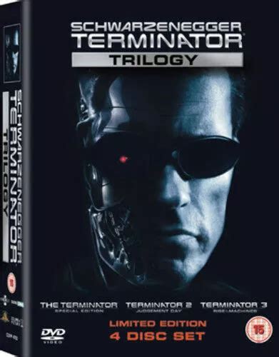 TERMINATOR DVD BOX Set Trilogy Complete 3 Movie Collection (4 Discs) £9.89 - PicClick UK