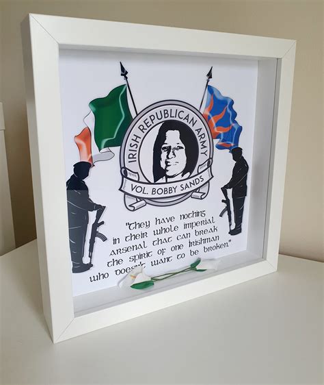 Vol. Bobby Sands box frame. | Proclamation Prints