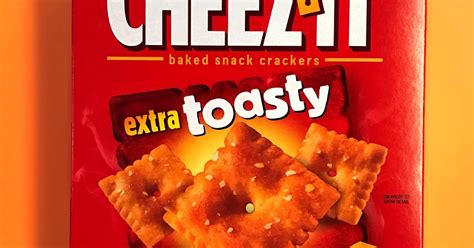 Cheez-It Extra Toasty Crackers: WELL-DONE CHEESE SNACK! | Snaxtime