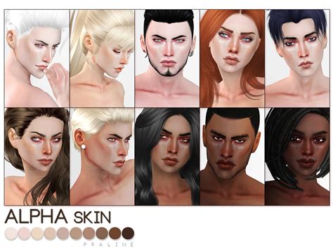 The Sims Resource - PS Alpha Skin