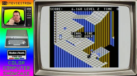 tandy leather kits Marble Maze - 1985 - TRS-80 Color Computer Game - find the funny