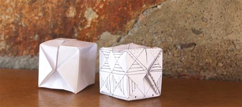 Make Your Own Origami Cube: An Introduction to Architecture 101 - Frank Lloyd Wright Foundation