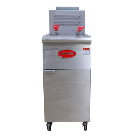 Entree F3-N-C 40 Lb. Natural Gas Commercial Fryer | eBay