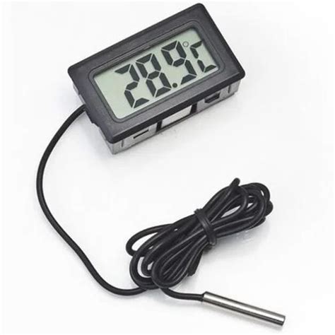 Digital LCD Temperature Thermometer with Sensor at Rs 82/piece | Liquid Crystal Display ...