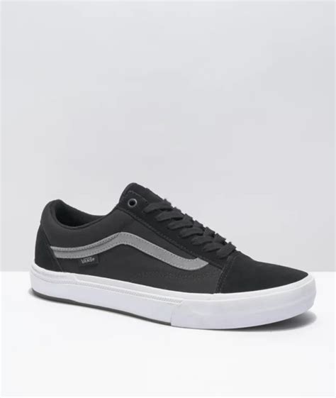 Vans Old Skool Pro BMX Black, Grey & White Shoes