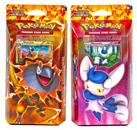 Pokemon XY Flashfire Theme Deck Set of 2 | eBay