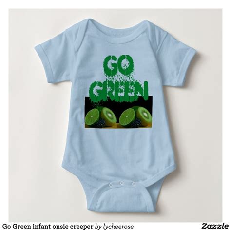 Green Baby Clothes & Shoes | Zazzle | Green baby, Baby clothes, Personalized baby clothes