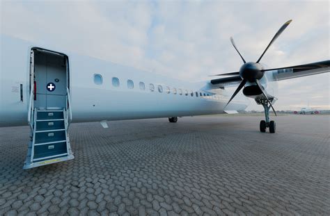 Bombardier Dash 8 Q400 Interactive 360 Photography