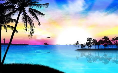 Free Tropical Beach Wallpaper - WallpaperSafari