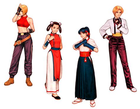 THE KING OF FIGHTERS '99 || CHARACTERS || GALS FIGHTERS TEAM