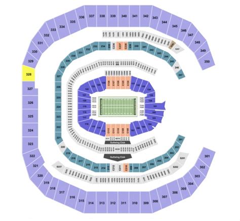 The Most Amazing atlanta falcons seating chart | Seating charts ...