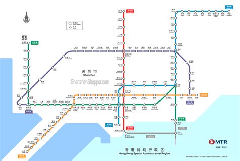 shenzhen mtr... | System map, Subway map, Shenzhen