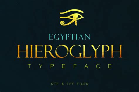 12 Mystical Egyptian Fonts That Will Inspire The Explorer In You | HipFonts