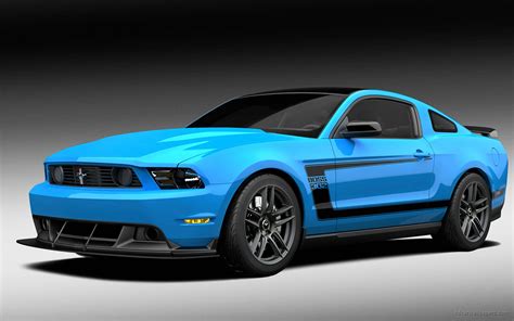 Blue 2012 Ford Mustang Boss Wallpaper | HD Car Wallpapers | ID #1866