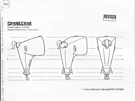 Spongebob Squarepants (1999 - Current) PART 2 - Model sheets, turnarounds, character references ...