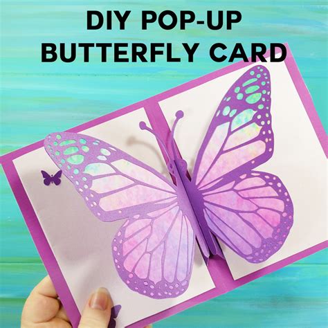 Easy Butterfly Card: DIY Pop-Up Tutorial - Jennifer Maker