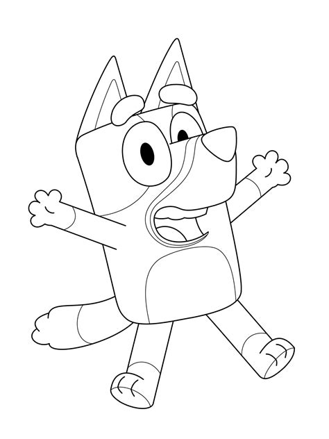 Bluey coloring pages | Print and Color.com