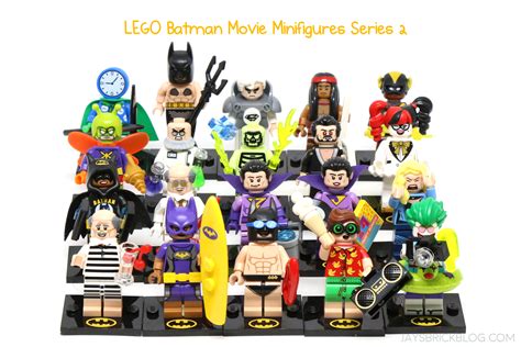 Review: LEGO Batman Movie Minifigures Series 2 – Jay's Brick Blog