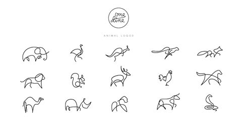 Simple Animal Line Art : Simple Line Drawings Of Animals | Boditewasuch