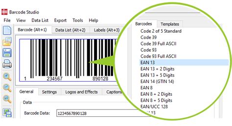 Code 128 barcode generator - ephaval