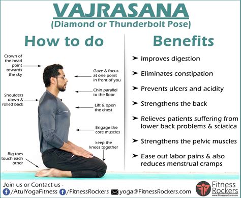 How To Do VAJRASANA & VAJRASANA Benefits Bikram Yoga, Iyengar Yoga, Ashtanga Yoga, Yoga Postures ...