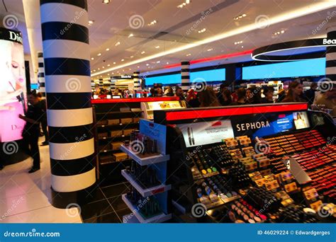 Sephora Perfume and Cosmetics Shop - Paris Editorial Stock Image - Image of business, cosmetics ...