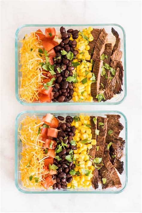 Carne Asada Burrito Bowls - Baking Mischief